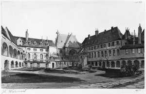 Uitzicht op de Maternite Port-Royal, het klooster, 1905